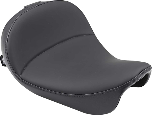 Drag Specialties - Drag Specialties Solo Seat with Backrest Option - Black - 0803-0555