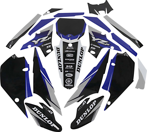 DCOR - DCOR COR 9 Yamaha Complete Graphics Kit - White - 20-50-242