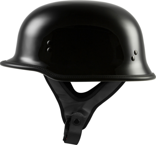 Highway 21 - Highway 21 9MM German Beanie Helmet - H77-10002X - Black - 2XL