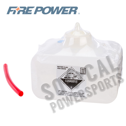 WPS - WPS Non-Sealed Battery Electrolyte Pack - 150cc - 150CC CONV