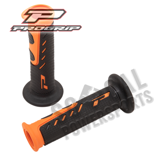 Pro Grip - Pro Grip 725 EVO Molded Gel Grips - Black/Orange - 725EVO ORBK