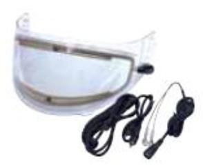 G-Max - G-Max Double Lens Electric Shield for G-Max Helmet - Clear - G980367