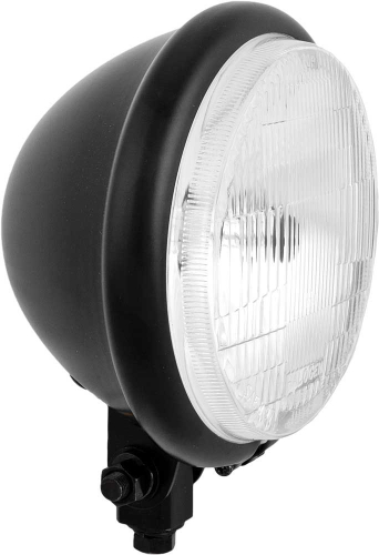 HardDrive - HardDrive 5 3/4in. Black Headlight - 12v 60/55w H4 bulb - 160324