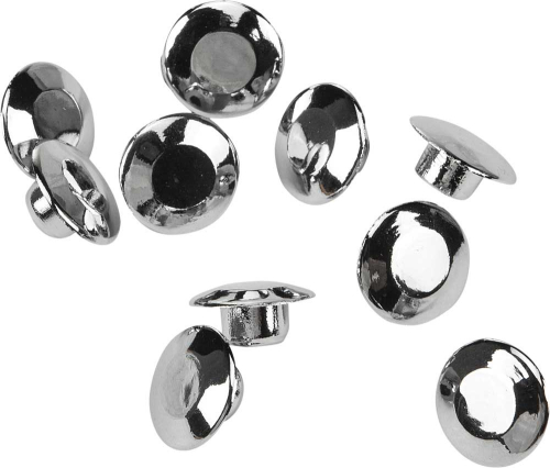 HardDrive - HardDrive Handlebar Clamp Plug Caps - Chrome - 03-0107-10