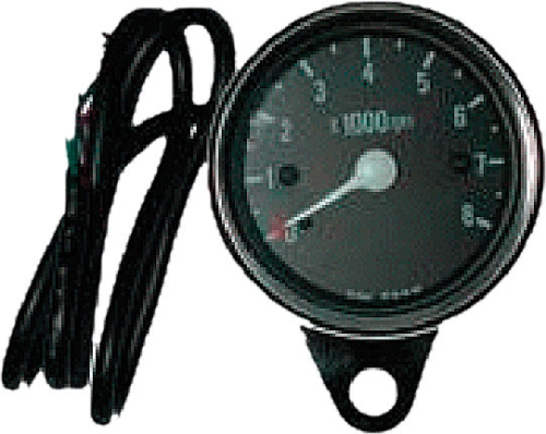HardDrive - HardDrive Mini 8000rpm Tachometer - Black Face - 21-6910
