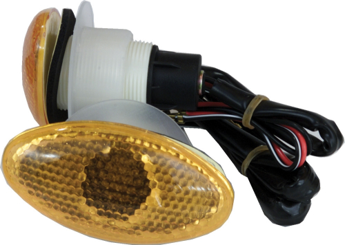 Fire Power - Fire Power Cat Eye Side Marker Light - Amber - 12V/2 Wire - 010827720