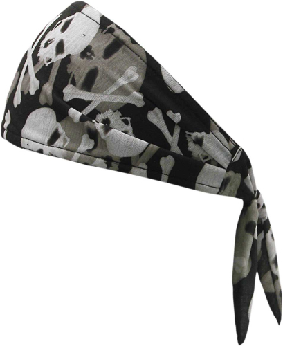 Schampa - Schampa Old School Bandana - OSB1-70 - Skull and Crossbones - OSFM