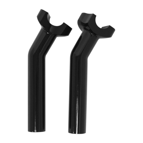 HardDrive - HardDrive Forged Pullback Handlebar Risers - 6-1/2in. Rise - Black - 04-566