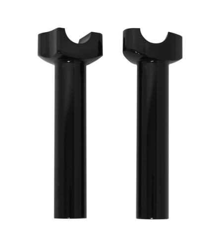 HardDrive - HardDrive Forged Straight Handlebar Risers - 6-1/2in. Rise - Black - 04-560