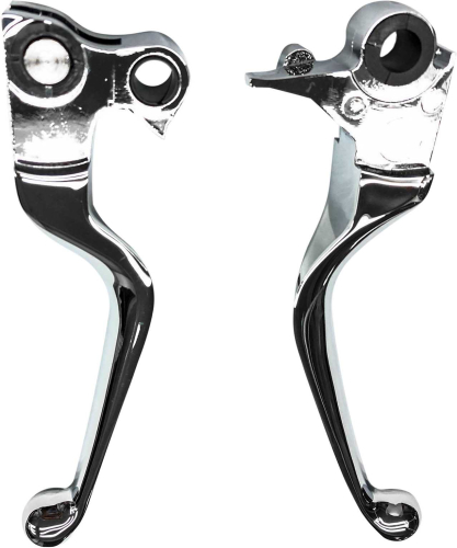 HardDrive - HardDrive Custom Levers - Smooth - Chrome - 053502