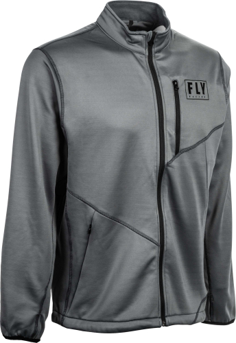Fly Racing - Fly Racing Mid Layer Jacket - 354-63223X - Gray Heather - 3XL