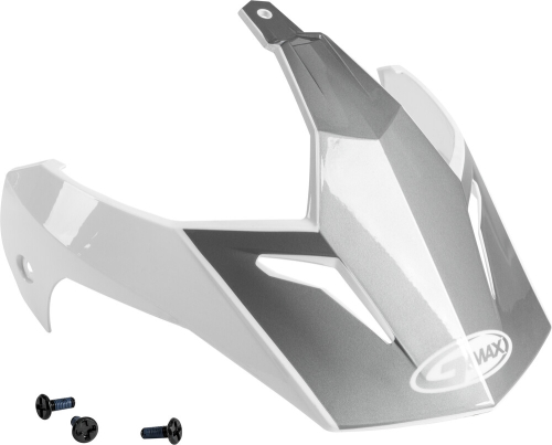 G-Max - G-Max Visor with Screws for GM-11/S Helmets - Scud White/Gray - G011098