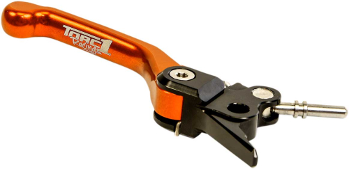 TORC1 Racing - TORC1 Racing Vengeance Flex Front Brake Lever - Orange - 6817-0205