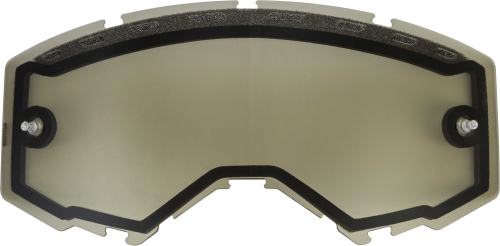 Fly Racing - Fly Racing 2019 Vented Dual Lens - Smoke with T.O. Pins - FLB-031