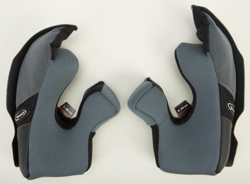 G-Max - G-Max Cheek Pads for MX-86 Helmets - Md - 20mm - G086026