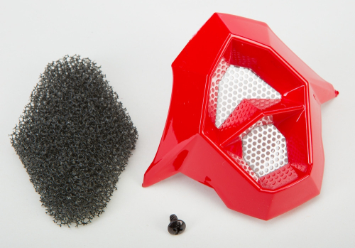 G-Max - G-Max Mouth Vent for MX-86 Helmets - Step Red - G086040