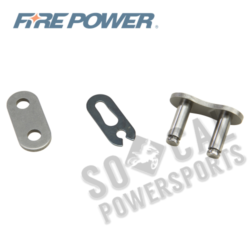 Fire Power - Fire Power Clip Master Link for 520H Heavy Duty Chain - Natural - 520FPH-SPJ