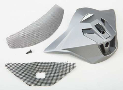 G-Max - G-Max Mouth Vent for GM-11/S Helmets - Matte Titanium - G011074