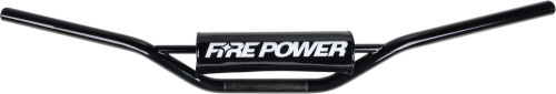 Fire Power - Fire Power Carbon Steel Coated Handlebar - Black - 063201211
