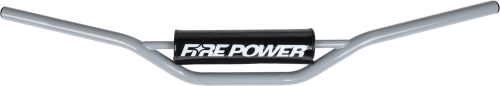 Fire Power - Fire Power Carbon Steel Coated Handlebar - Gray - 063201231