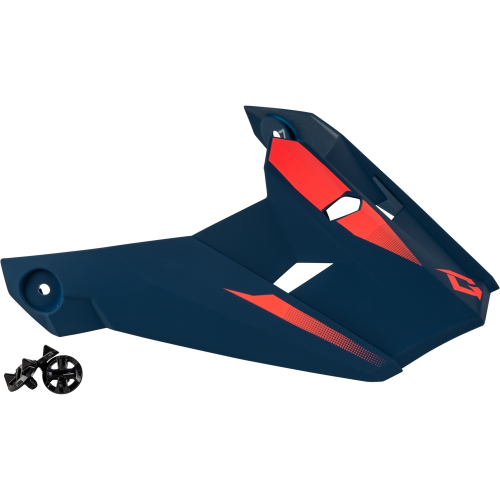 G-Max - G-Max Visor with Screws for MX-46 Compound Helmets - Matte Purple/Coral/Blue - Md-2XL - G0464933