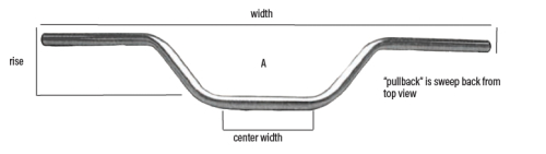 Fire Power - Fire Power Street Handlebar - 23-12542