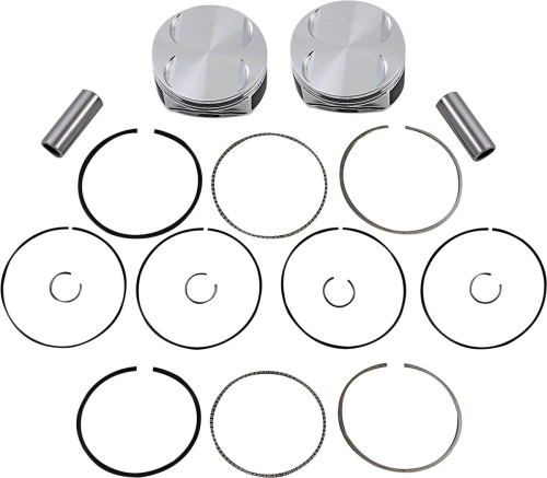 J.E. Pistons - J.E. Pistons M8 Piston Kit - 0.050in. Oversize to 4.125in., 11.0:1 Compression - 370251