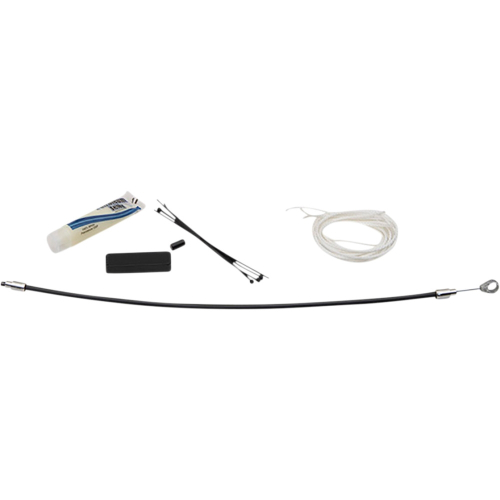 Fat Baggers, Inc. - Fat Baggers, Inc. EZ Install Handlebar Kit - Black Braided - 109112-B