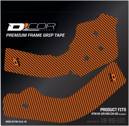 DCOR - DCOR Frame Grip Guard Decals - OEM - 16-30-101