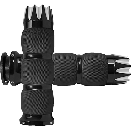 Avon Grips - Avon Grips Air cushioned Grips - Black -  Non-Heated - IN-TO-AIR-90A-E