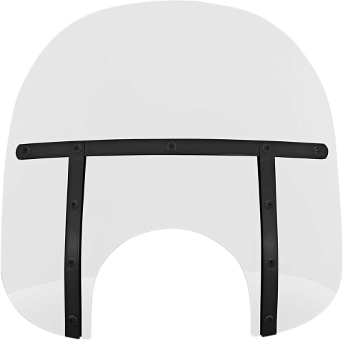 Memphis Shades - Memphis Shades Memphis Fats Windshield (9in. Cutout) - 15in. - Night Shades Clear - MEB3520