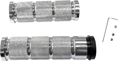 HardDrive - HardDrive Retro Grips - Chrome - 353062
