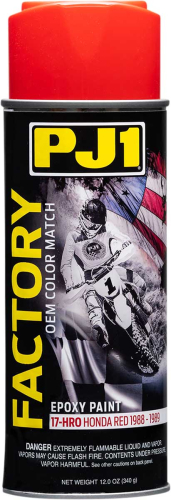 PJ1 - PJ1 PJ1 Spray Paint - 12oz. Aerosol - Honda Red 88-89 - 17-HRO