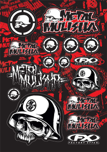 Factory Effex - Factory Effex Metal Mulisha 1 Sticker Kit - 14-68050