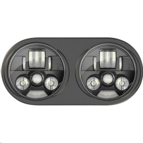 Custom Dynamics - Custom Dynamics Probeam Led Headlamps For Road Glide - True Black - PB-RG13-B