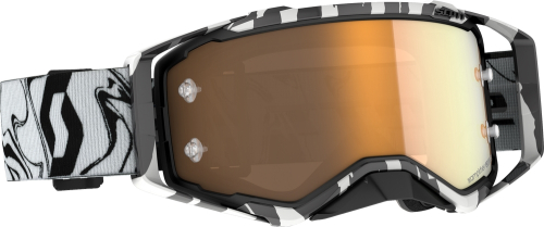 Scott USA - Scott USA Prospect Goggles - 285536-7082324 - Black/White / Gold Chrome Amplifier Works Lens - OSFM
