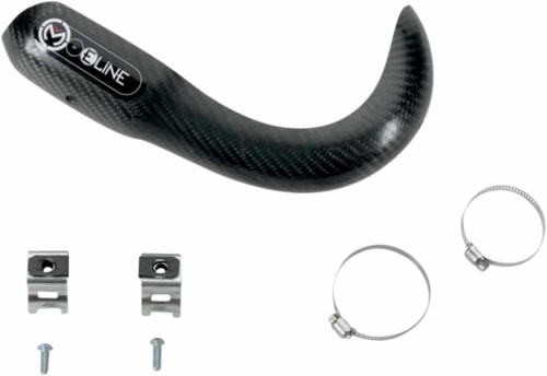 Moose Racing - Moose Racing Pipe Guard by E Line for 4-Stroke Exhaust - PowerBomb - HPB250F