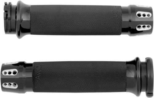 Avon Grips - Avon Grips Gatlin Custom Grips - Black - CC-86-ANO-GAT