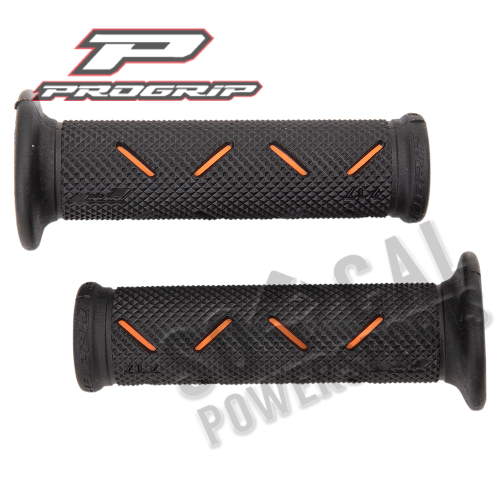 Pro Grip - Pro Grip 717 Two Color Dual Density Grips Grip - Orange/Black - 717ORBK