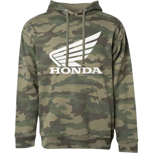 Honda Collection - Honda Collection Honda Camo Hoodie - NP21S-S3037-2X - Green Camo - 2XL