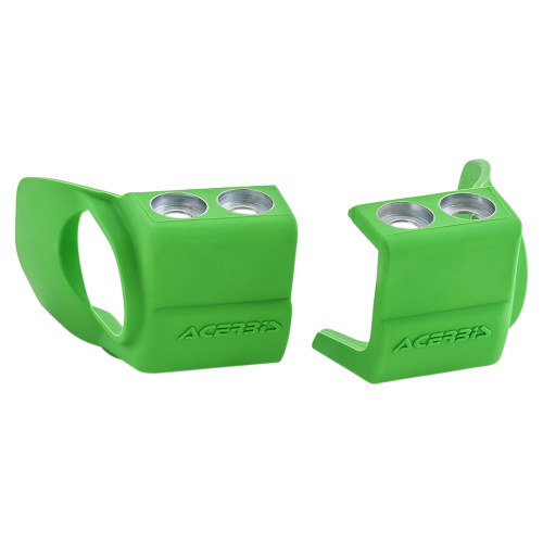 Acerbis - Acerbis Shoe Protectors For Inverted Forks - Green - 2709690006