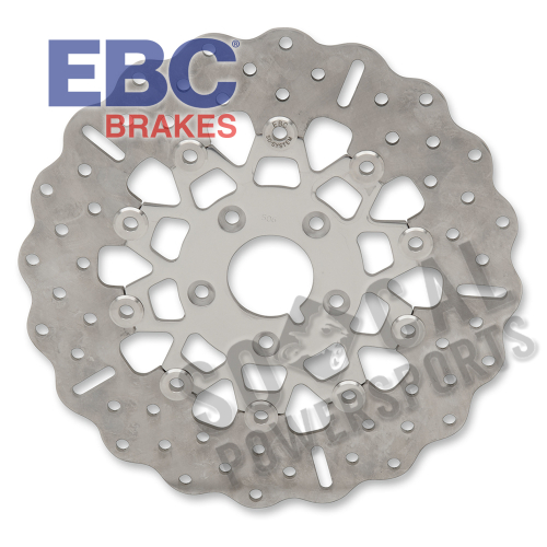 EBC - EBC 10 Button Floater Wide Band Brake Rotor - Contour - Polished - FSD026C