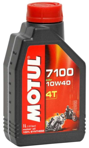 Motul - Motul 7100 4T Synthetic Ester Motor Oil - 10W40 - 1L. - 836311 / 101369