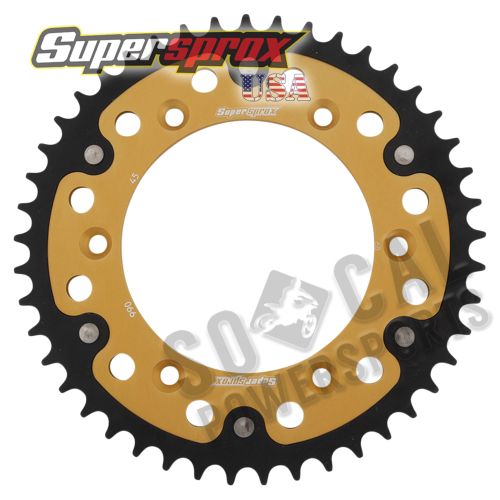 Supersprox - Supersprox Stealth Rear Sprocket - 45T - RST-990-45-GLD