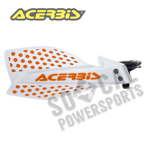 Acerbis - Acerbis Ultimate X Handguard - White/Orange - 2645481088