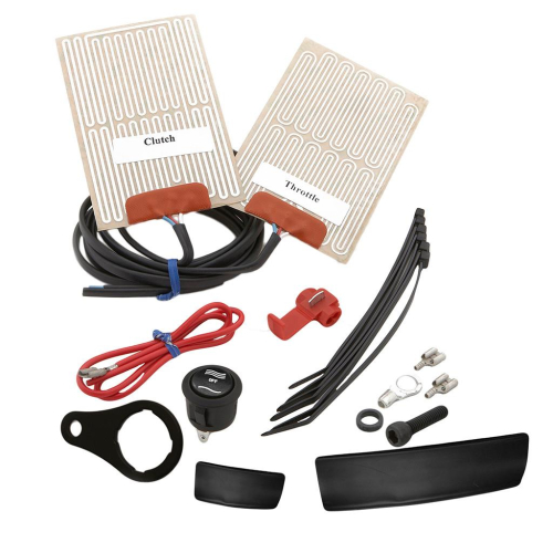 Heat Demons - Heat Demons Motorcycle Grip Warmer Kit with Round Rocker Switch - 210019RR