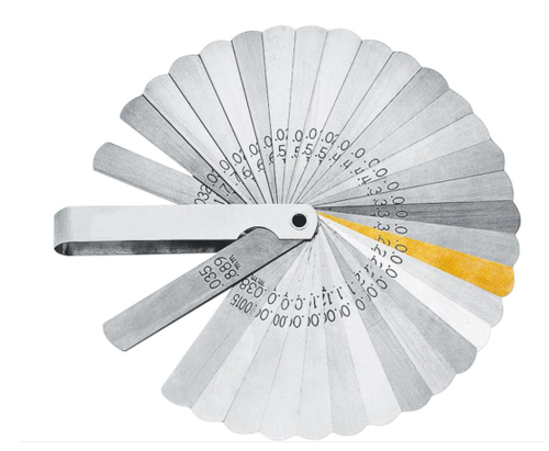 Lang Tools - Lang Tools 32 Blade Feeler Gauge with Brass Blades - 36A