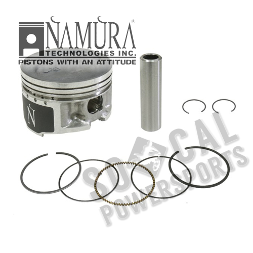 Namura Technologies - Namura Technologies Piston Kit - 1.00mm Oversize 71.95mm, 8.7:1 Compression - NA-40015-4
