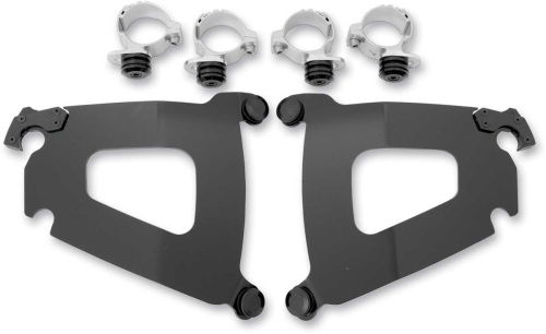 Memphis Shades - Memphis Shades Trigger-Lock Mount Kit for Bullet Fairing - Black - MEB1977