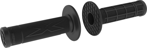 EKS Brand - EKS Brand Half Waffle Grips - Black - 067-20000